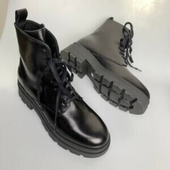 NIB Anine Bing Luc combat Boots Size 41 - Picture 2 of 11
